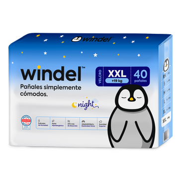 Pañal Windel XXL night 40 unidades